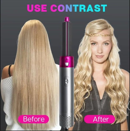 5 in 1 Hair Dryer Brush Hot Air Brush Styler Multifunctional Hair Comb Style Dryer Brush