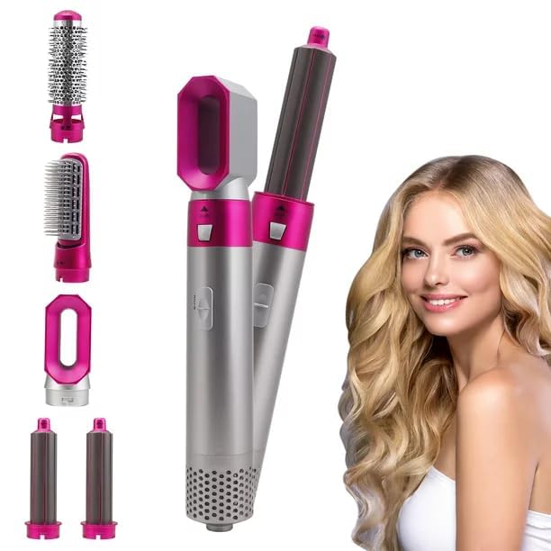 5 in 1 Hair Dryer Brush Hot Air Brush Styler Multifunctional Hair Comb Style Dryer Brush